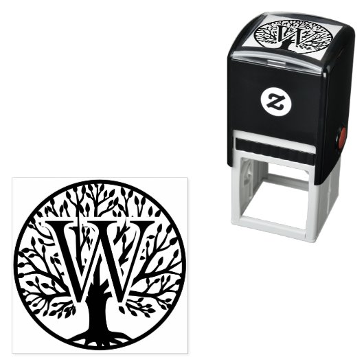 Fett Single, erster über Tree des Lebens #1F Permastempel (Beispiel)