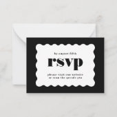 Fett skalierte Schwarz-weiße QR-CODE-UAWG an der G Mitteilungskarte (Vorderseite)