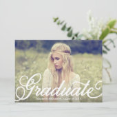 Fett Skript| Einladung zur Graduiertengruppe (Stehend Vorderseite)