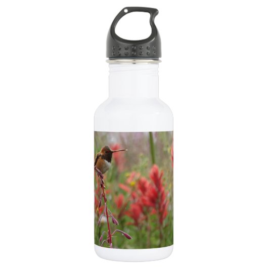 Fett-Spatz Trinkflasche (Vorderseite)