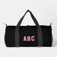 Fett Sport Hot Pink 3 Letter Monogram