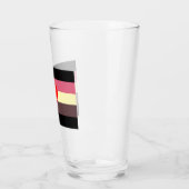 Fett-Stolperflagge Glas (Links)