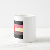 Fett-Stolperflagge Kaffeetasse (Mittel)