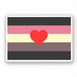 Fett Stolz Flagge Aufkleber