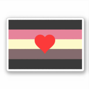 Fett Stolz Flagge Aufkleber