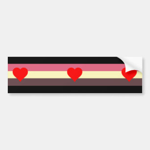 Fett Stolz Flagge Autoaufkleber