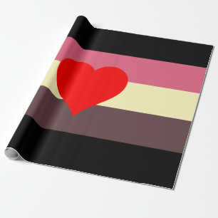 Fett Stolz Flagge Geschenkpapier