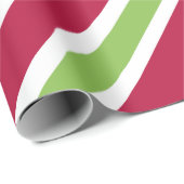 Fett Strip Weihnachtswrapping Paper Geschenkpapier (Rolleneckpunkt)