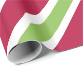 Fett Strip Weihnachtswrapping Paper Geschenkpapier (Rolleneckpunkt)