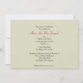 Fett Stripe Abschluss Ankündigung (rot) (Rückseite)