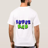 Fett Super Dad Grafik T-Shirt (Rückseite)