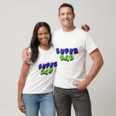Fett Super Dad Grafik T-Shirt (Unisex)