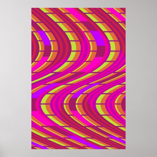 Fett Swirl Poster (Vorne)