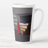 Fett, tapfer, stark, Latte-Tasse Milchtasse (Rechts)