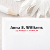 Fett Text Legible Classical Elegante Grau Red Whit (Insitu)