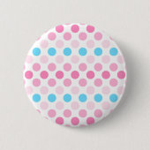 Fett transfeminine Flag-Punkte Button (Vorderseite)