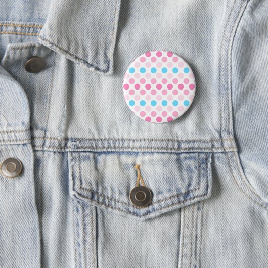 Fett transfeminine Flag-Punkte Button (Beispiel)