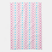 Fett transfeminine Flag-Punkte Geschirrtuch (Vertikal)