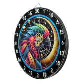 Fett-Tropenparrot-Dartboard-Zentralteil Dartscheibe (Vorderseite rechts)