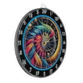 Fett-Tropenparrot-Dartboard-Zentralteil Dartscheibe (Vorderseite Links)