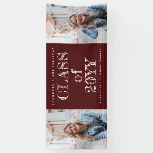 Fett Typ 2 Foto Abschluss Banner (Vertikal)