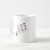 Fett-Typ auf Seesaw Kaffeetasse (Vorderseite Links)