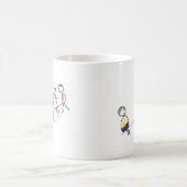 Fett-Typ auf Seesaw Kaffeetasse (Mittel)