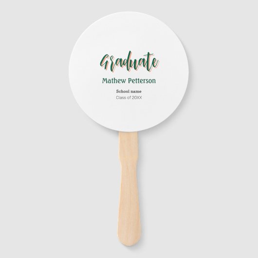 Fett-Typ einfache schwarze Klasse moderne Abschlus Fächer (Vorderseite)