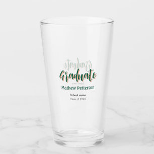 Fett-Typ einfache schwarze Klasse moderne Abschlus Glas