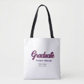Fett-Typ einfache schwarze Klasse moderne Abschlus Tasche (Vorderseite)