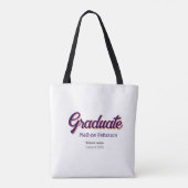 Fett-Typ einfache schwarze Klasse moderne Abschlus Tasche (Rückseite)