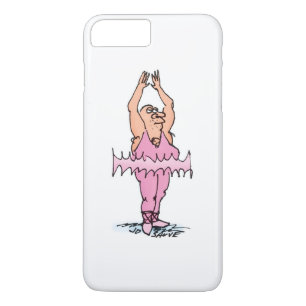Fett Typ in rosa Tutu Ballett Cartoon Case-Mate iPhone Hülle