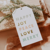 Fett Type Holiday Geschenkanhänger