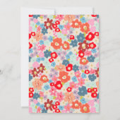 Fett Typografie Signature Cocktail Wedding-Zeichen (Rückseite)