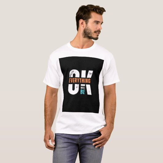 Fett-Typografie-T - Shirt (Vorne ganz)