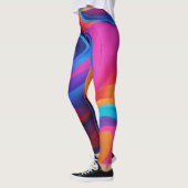 Fett- und ausdrucksstarke farbige Leggings" Leggings (Links)