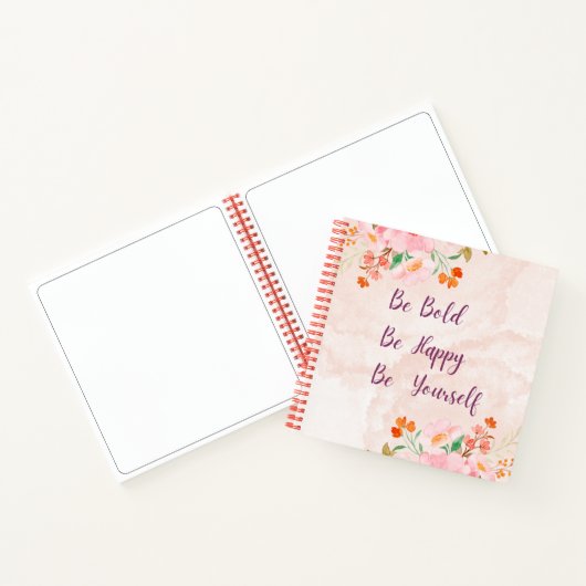 Fett- und Bright-Notebook Notizblock (Innenseite)