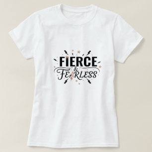 Fett und direkt: FTERCE-T - Shirt - Furchtlos und 