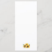 Fett und farbenfroh, fabelhaft 50 Wasserfarben Son Menükarte (Rückseite)