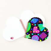 Fett und farbig gedruckt notizblock (Innenseite)