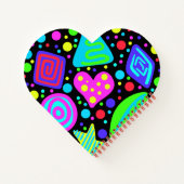 Fett und farbig gedruckt notizblock (Rückseite)