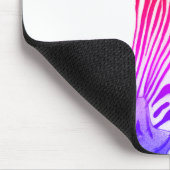 Fett und farbig zeichnend Zebra Mousepad (Ecke)