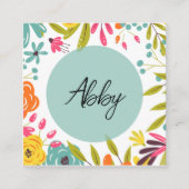 Fett und hell begleitkarte (Vorderseite)