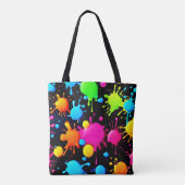 Fett- und Helle Farbstiche Tasche (Rückseite)