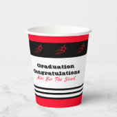 Fett und Inspirierend dekorativ Pappbecher (Rückseite)