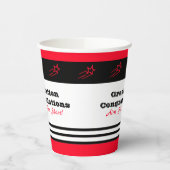 Fett und Inspirierend dekorativ Pappbecher (Links)