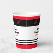 Fett und Inspirierend dekorativ Pappbecher (Rechts)