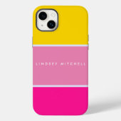 Fett- und leuchtender Individuelle Name Case-Mate iPhone Hülle (Rückseite)