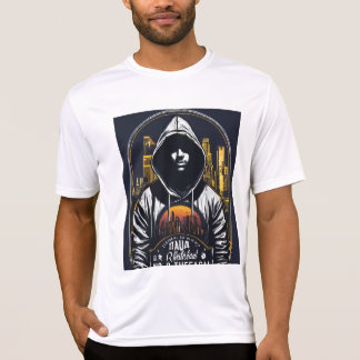 Fett- und Minimalistisch-Weißdruck Halbzeit-T - Sh T-Shirt