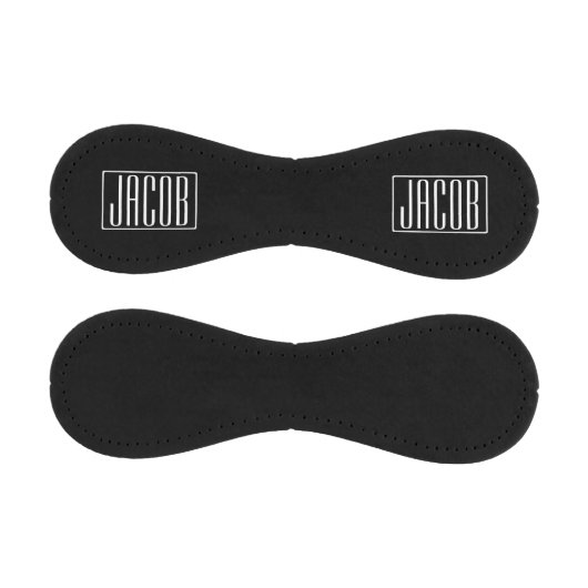 Fett und modern Ihr Name oder Wort | Schwarz weiß Baseball (Paneele)